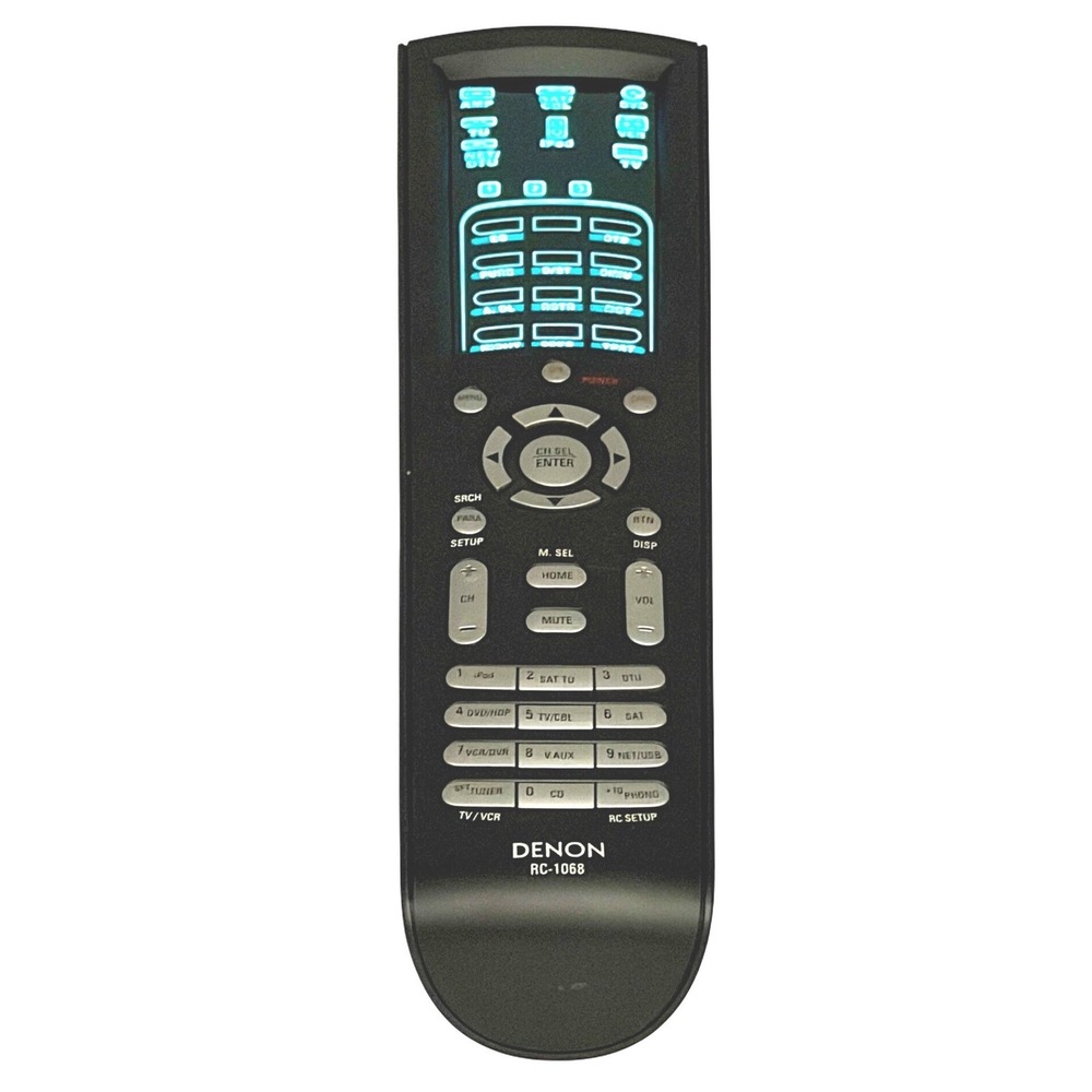 DENON‎ RC-1068 Universal Remote Control for Home Theater Systems